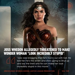Gal Gadot speaks Joss Whedon abuse of power