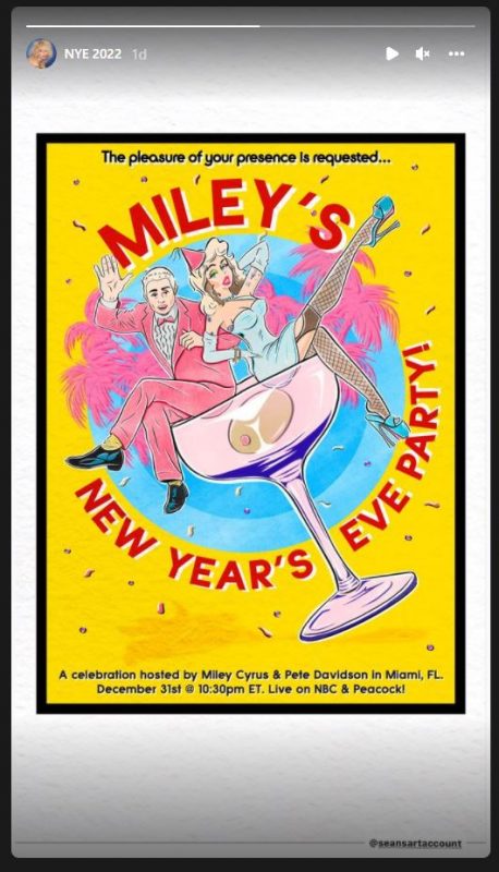 via Miley Cyrus Instagram story