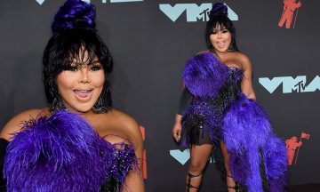 MTV VMAs lavender ensemble