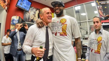 Pat Riley & Lebron James