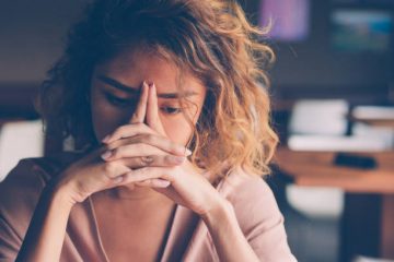 stressed woman