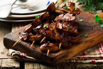 grilled mushroom