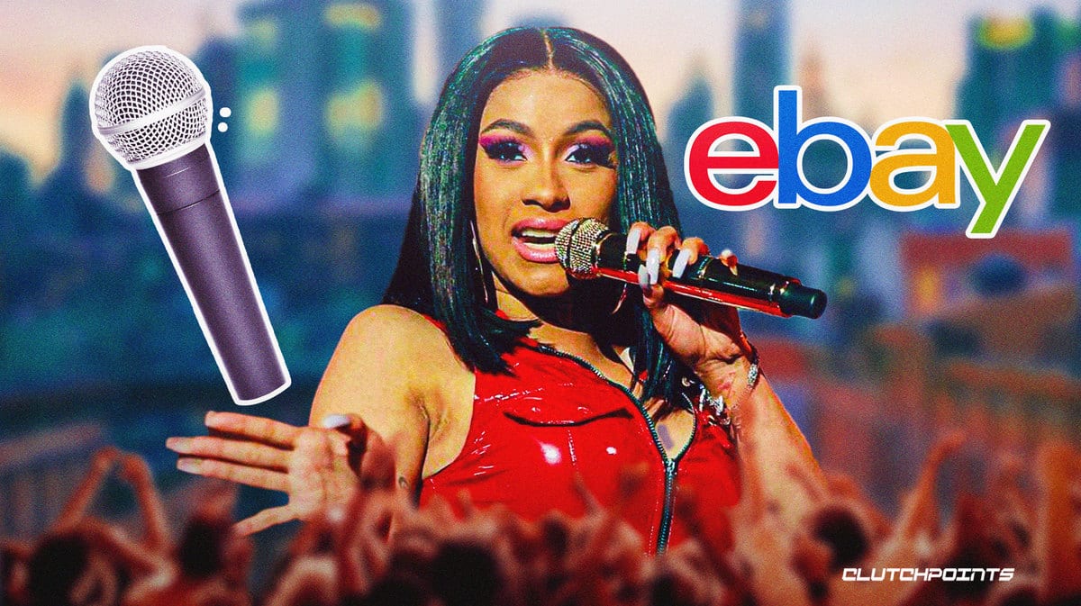 Cardi B Thrown Microphone For Sale For Over $99,000