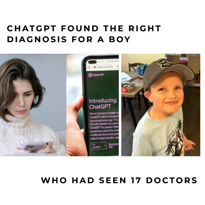 ChatGPT Helps Boy Diagnosed After 17 Doctors Couldn't