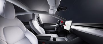 tesla model 3 interior