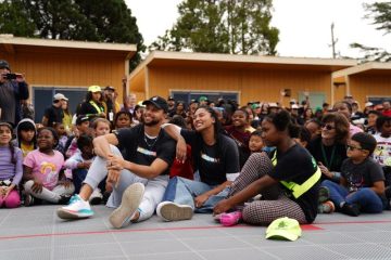 Stephen and Ayesha Curry Transform Oakland Schoolyard into a Thriving Learning Hub