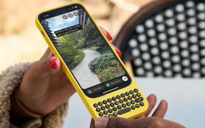 This iPhone Case Brings Back the Physical Keyboard ⌨️ #CES2024