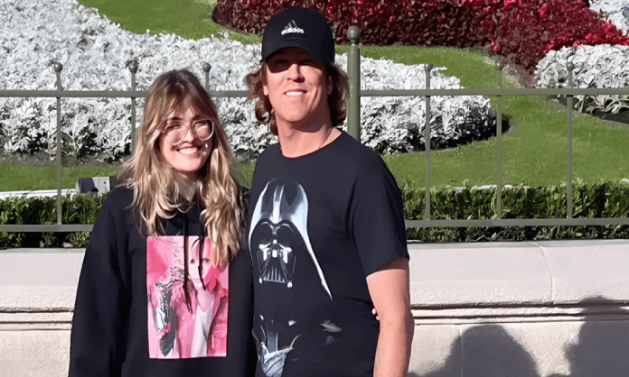 Larry Birkhead and Dannielynn Birkhead's Disney Ride Adventure