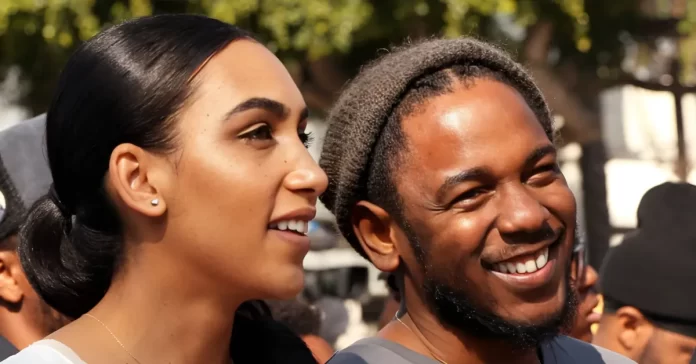 Kendrick Lamar fiancée Whitney Alford