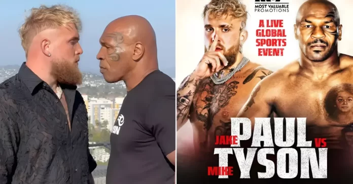 Mike Tyson Jake Paul press conference