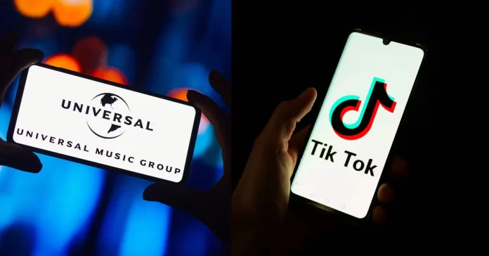 UMG and TikTok new agreement