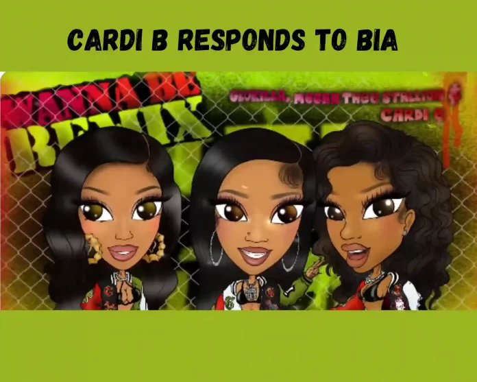 Cardi B response to BIA on Wanna Be Remix