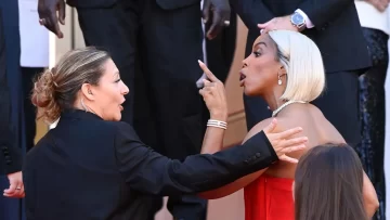 Kelly Rowland and Massiel Taveras Cannes security