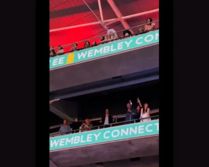 Prince William dancing to Shake It Off at Eras Tour