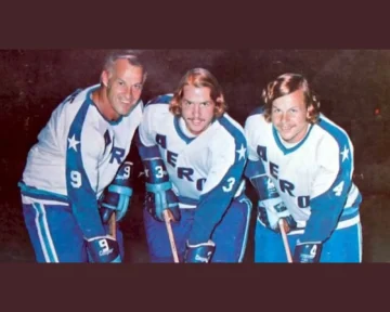 Gordie, Mark, and Marty Howe