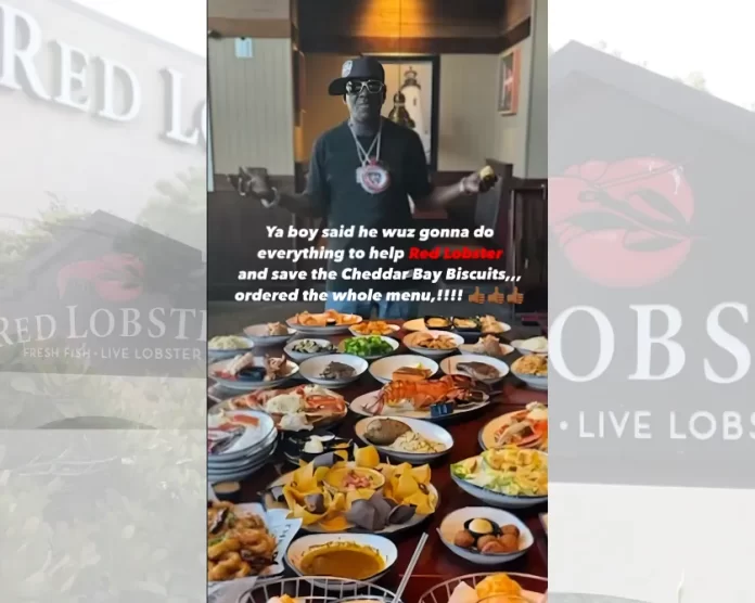 Flavor Flav orders entire Red Lobster menu