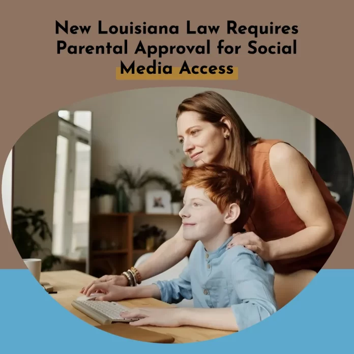 Louisiana social media law for children under 16