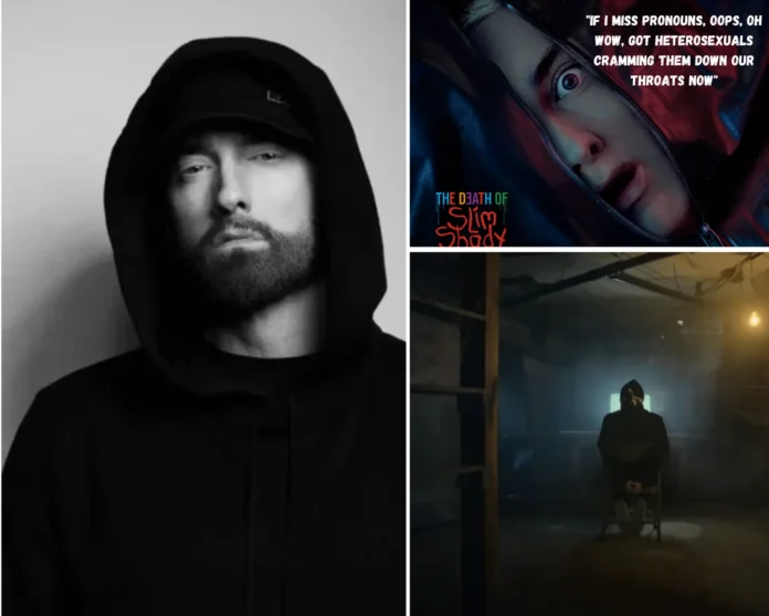 Eminem new song Antichrist pronoun community