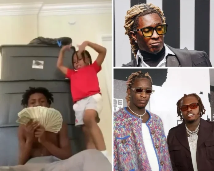 Young Thug children new song dissing Gunna