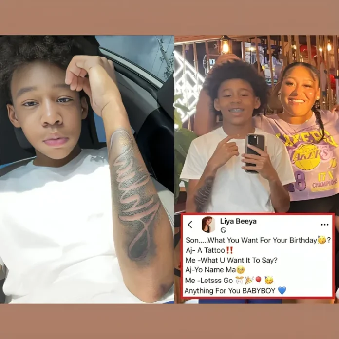 Florida mom lets 15 year old get tattoo