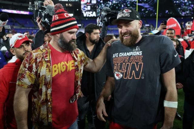 Travis Kelce Jason Kelce Amazon podcast deal