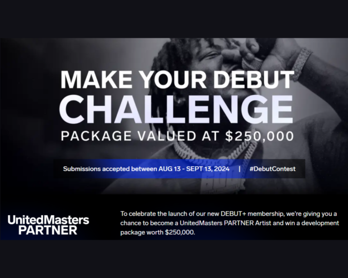 UnitedMasters Make Your Debut Challenge 2024 details