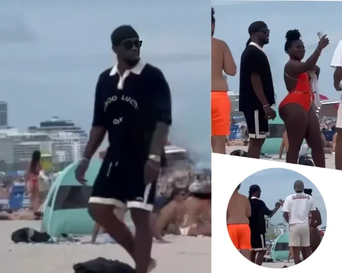 Diddy South Beach sighting