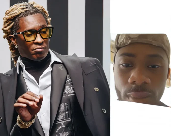 Young Thug bought food for entire jail pod