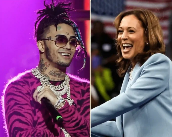 Lil Pump Kamala Harris diss track announcement