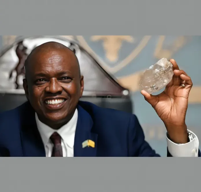 world's second-largest diamond Botswana 2024