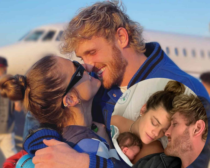 Logan Paul and Nina Agdal first child