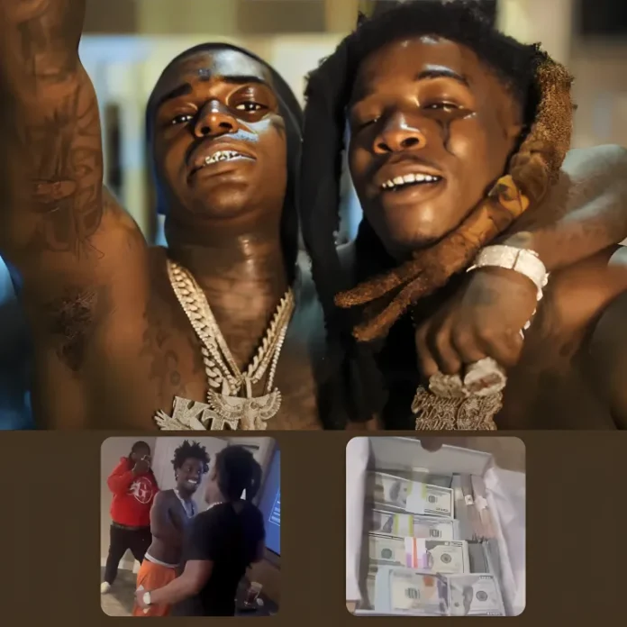 Kodak Black gifted HotBoii box of money after jail release