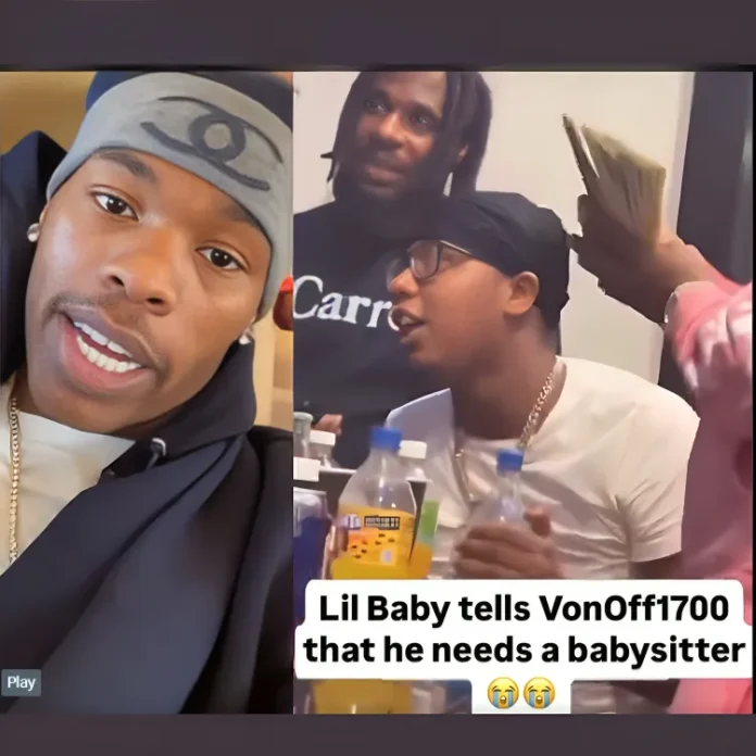 Why did VonOff1700 go off on Lil Baby