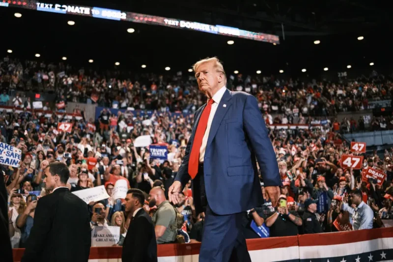 Viral Trump rally flash Long Island