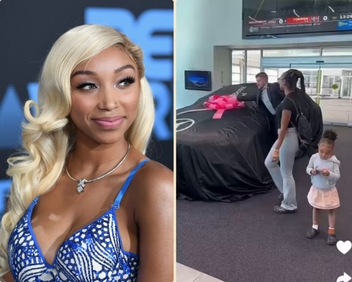 TI stepdaughter Zonnique buys new car