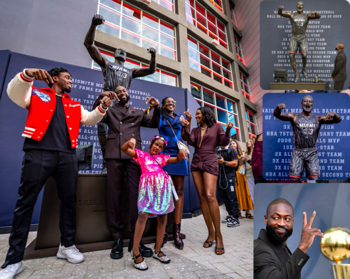 Dwyane Wade Miami Heat statue unveiling details