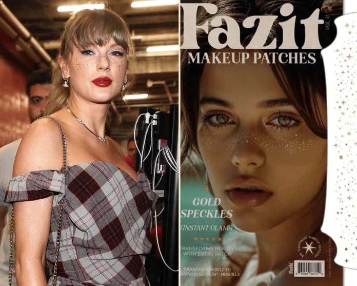 Fazit Beauty glitter freckles Taylor Swift