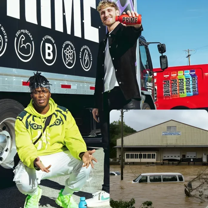 Prime sending drinks to North Carolina hurricane zone