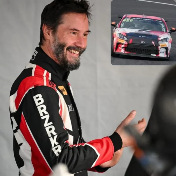 Keanu Reeves Toyota GR Cup racing debut results