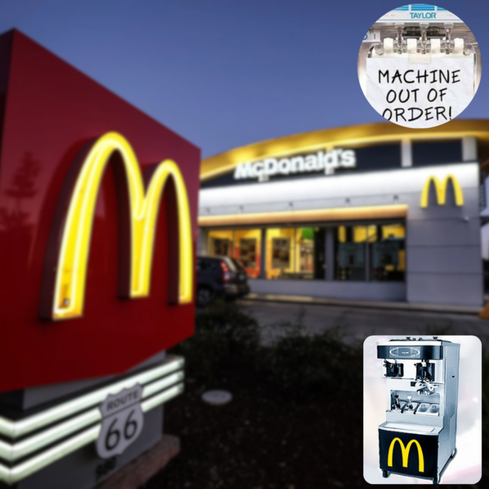 McDonald’s ice cream machine repair rights