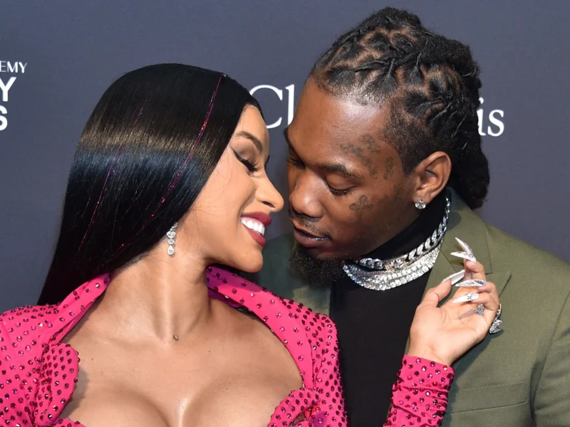 Offset surprise club visit with Cardi B