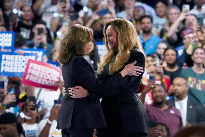 Beyoncé Kamala Harris's rally in Houston