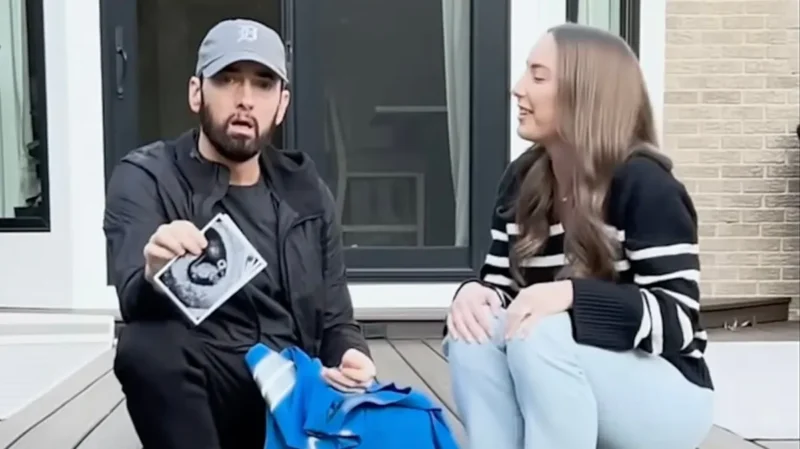 Hailie Jade surprises Eminem with baby news