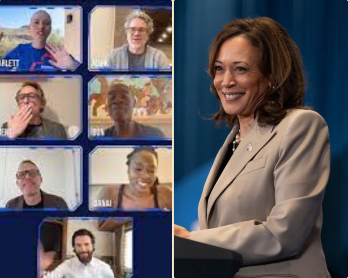 Avengers cast supports Kamala Harris in video