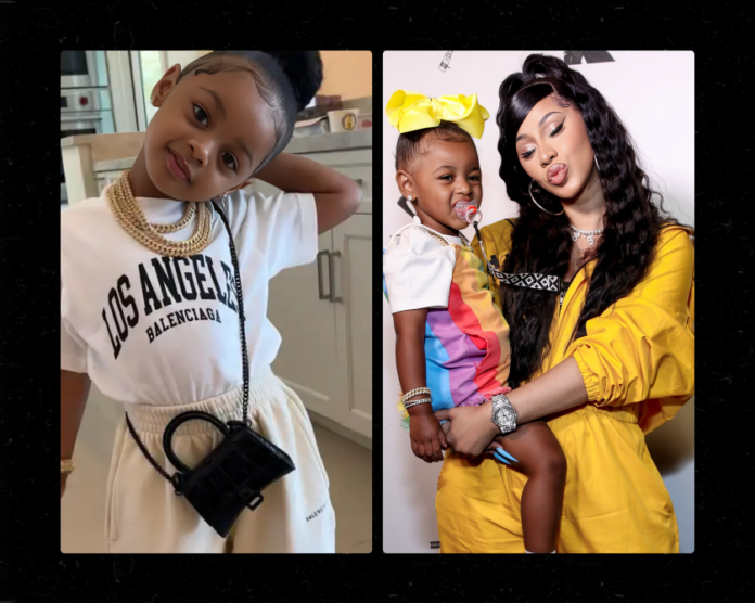 Cardi B’s daughter saves money for future