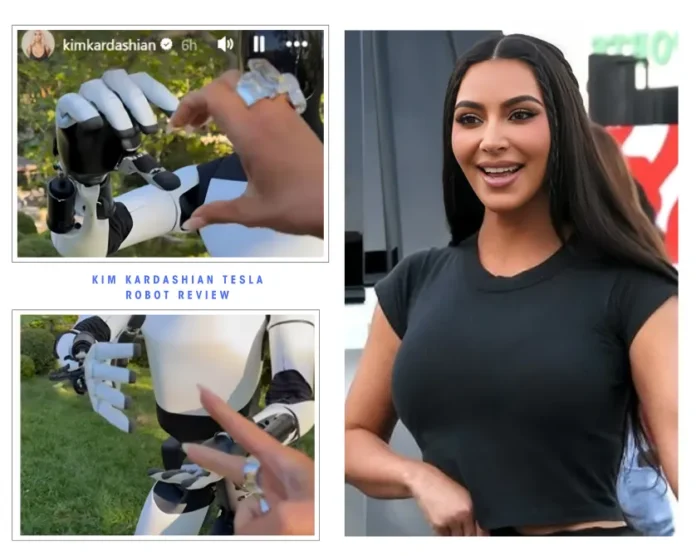 Kim Kardashian Tesla robot review