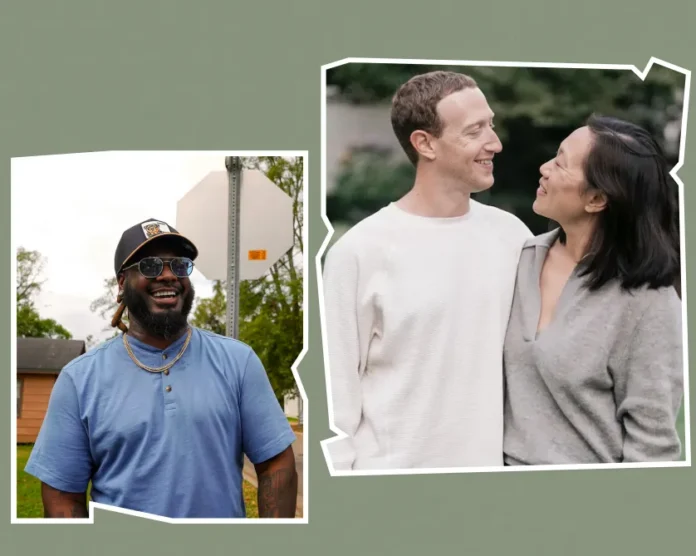 Mark Zuckerberg T-Pain studio re-record anniversary song