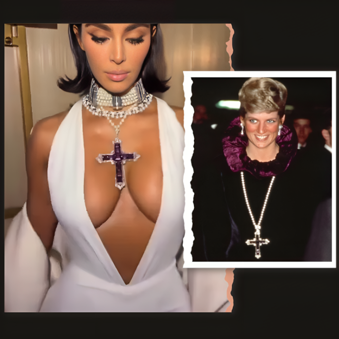 Kim Kardashian Princess Diana necklace purchase 2023